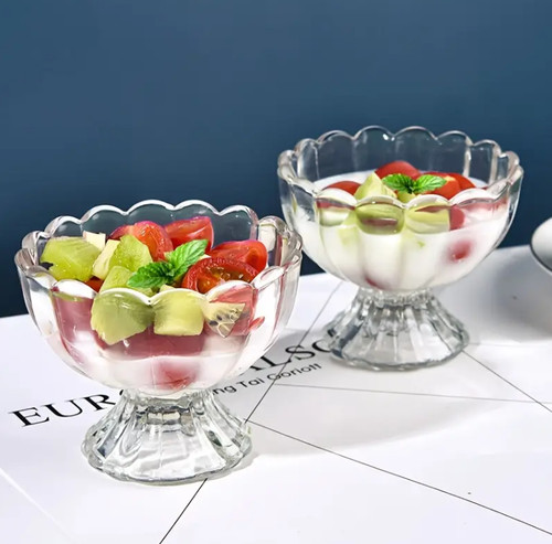 Ice cream sundae glasses - 6,