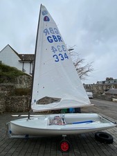 Europe sailing dinghy. Finessa