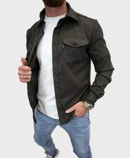 Mens Capo Overshirt - Khaki