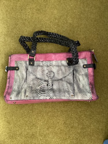 Vintage leather and snakeskin - vintage,