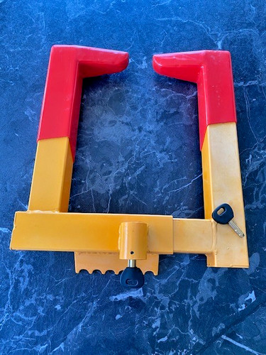 Security wheel chock lock - chock,