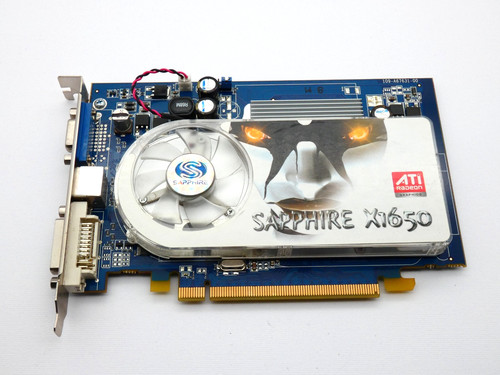 Sapphire radeon x1650 512mb - sapphire,