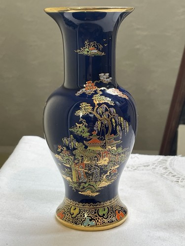 Carlton ware blue lustre - blue,