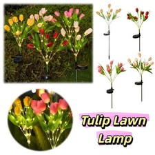 Realistic solar tulip flower - realistic,