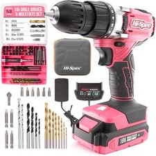 Hi-Spec 58pc 18V Pink Womens
