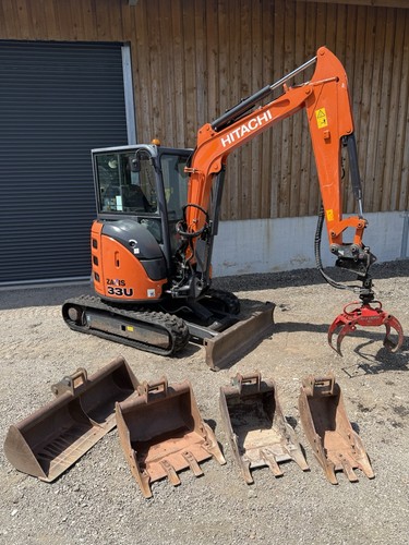 Hitachi zx33u mini digger - zx33u,