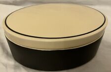 Hornsea Ebony Lidded Butter