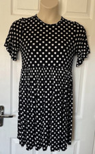 New Look Size 12 Black Polka