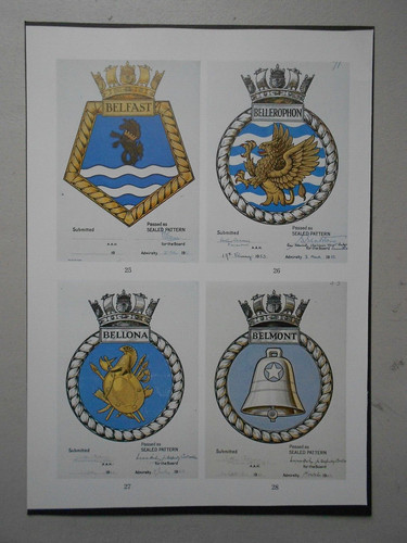Naval print royal - print-royal, sealed