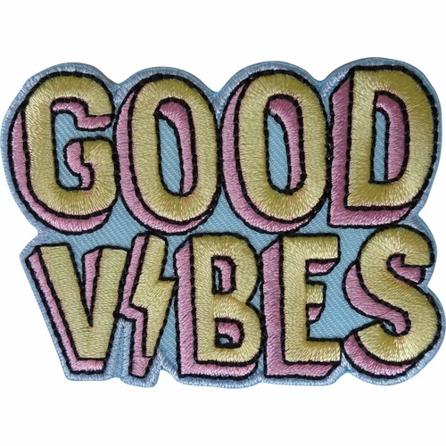 Good vibes patch iron - patch, on