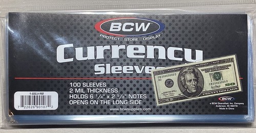 100 bcw regular - regular, currency