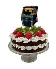 Supernova Jukebox Cake Topper