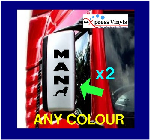 Man mirror decals - mirror, designs