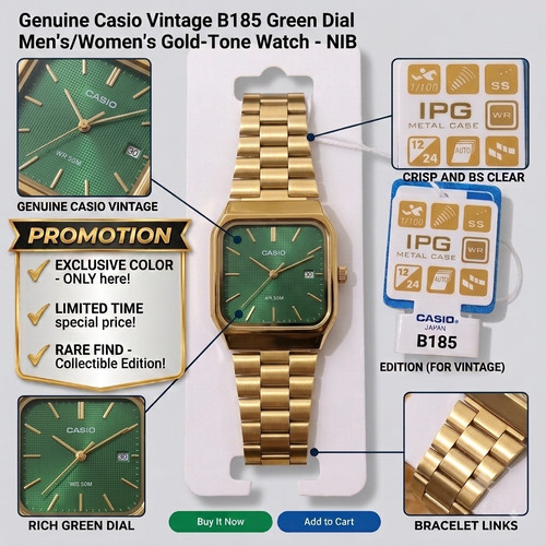Casio vintage b185 - vintage,