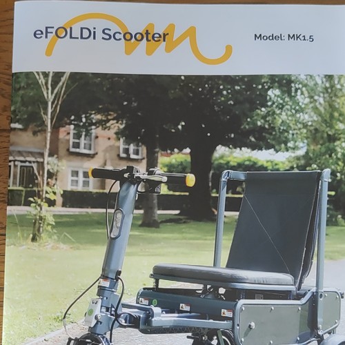 Efoldi mobility scooter mk1 - efoldi,