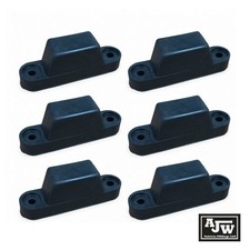 Rubber Buffer Top Hat (x6)