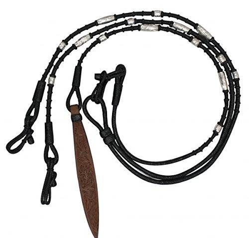 Showman black braided natural - black,