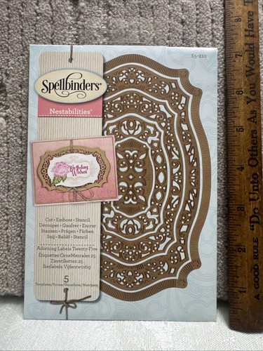 New spellbinders nestabilities - new,