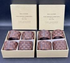 Set of 8 Real Leather Fuse