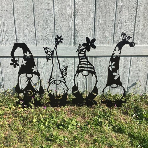 Garden metal statues outdoor - statues,
