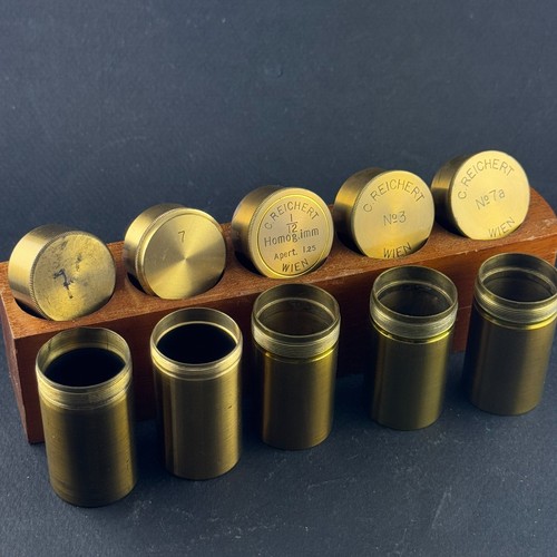 Reichert brass canister - reichert,