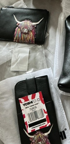 Yoshi highland cow black - yoshi,