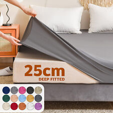 25cm Fitted Sheet Extra Deep