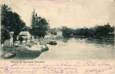 PC CPA Japanese lady reading JAPAN (a12902)