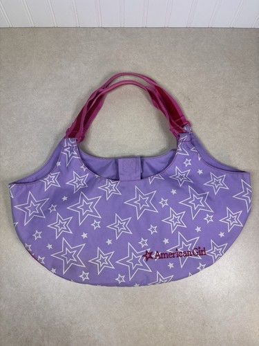 American girl purple star tote - american,