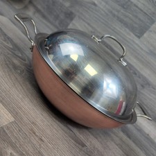 Large Grunwerg Tri Copper Pan