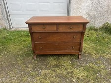 Vintage Golden Oak Chest of Drawers / Vintage Oak Chest / Rustic Oak Chest