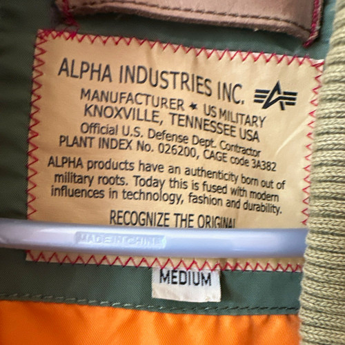 Alpha industries men green - industries, men's