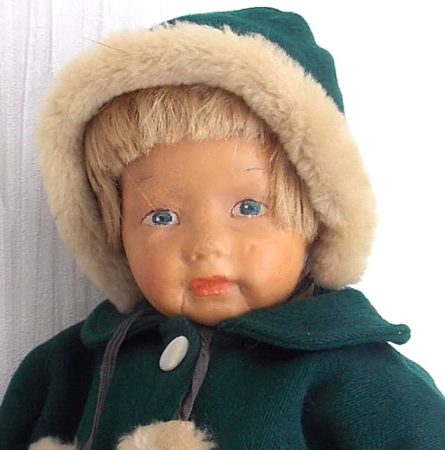 Antique vintage doll 1920s - doll,
