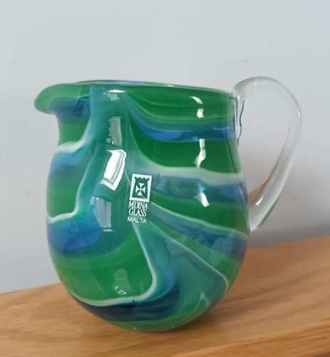 Mdina jug signed - jug,