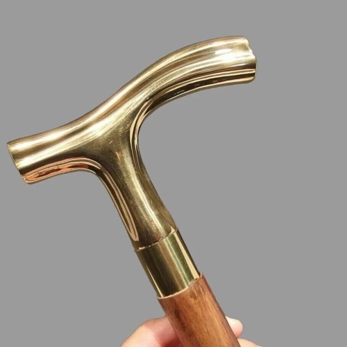 Vintage wooden walking antique - vintage,