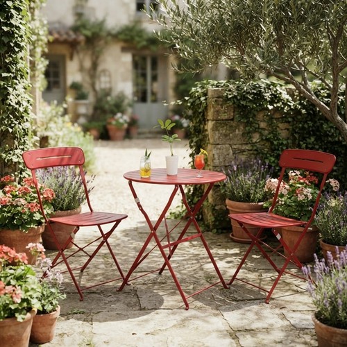 Elegant piece outdoor bistro - 3-piece,