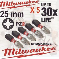 MILWAUKEE x5 SHOCKWAVE PZ2