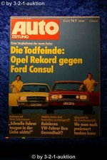Car Magazine 9/72 Opel Record
