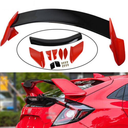 Red and black rear - black,