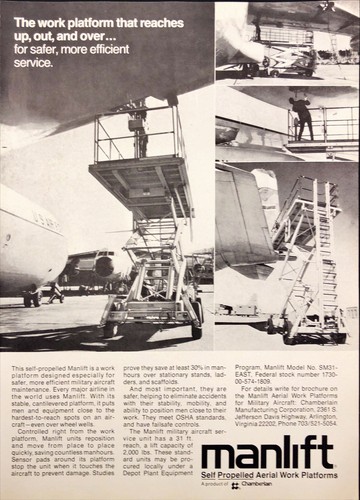 1977 manlift aerial work - 1977,