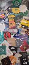 Job lot of 40 various modern & vintage beermats all new & unused.