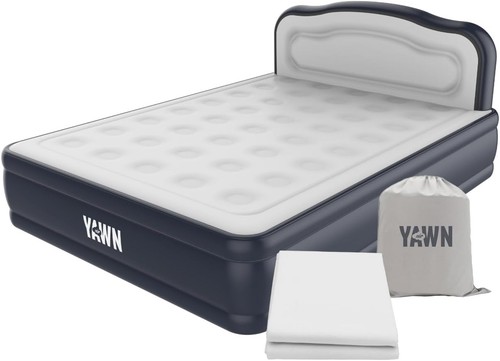 King self inflating airbed - inflating,