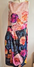 Vera Mont Chiffon Floral Midi