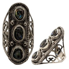 Abalone  (Paua Shell) & Silver