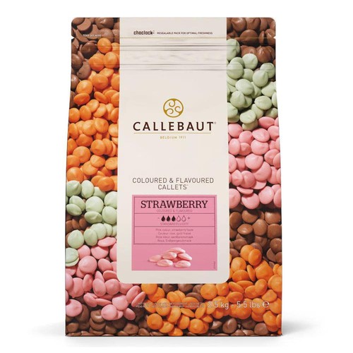 Callebaut strawberry chocolate - strawberry,