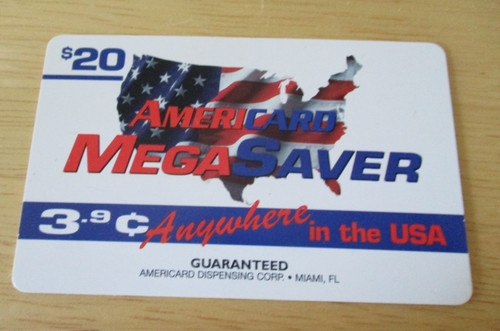 Vintage americard mega - americard,