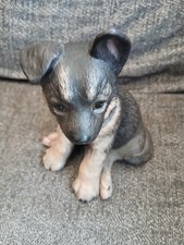 Vintage 1994 Lenox German Shepherd Puppy Fine Porcelain 7" Figurine
