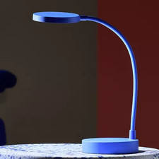 Habitat Mopsa LED Touch Desk Lamp - White - New Ex display