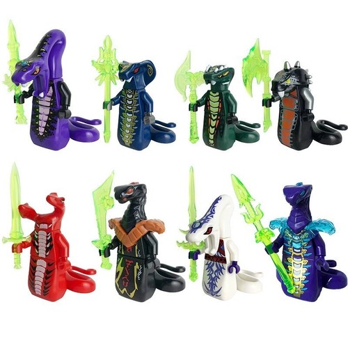 8pc ninjago minifigure set - minifigure,