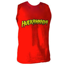 Adult Unisex WWE Replica Hulk Hogan Hulkamania Halloween Cosplay Costume Shirt